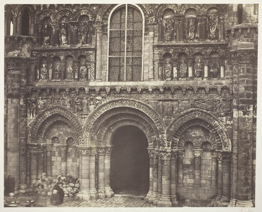 Notre Dame de Poitiers (Vienne), West Facade