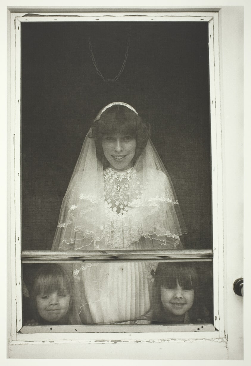 Jayne Grube on her Wedding Day, Jo Daviess County, Illinois