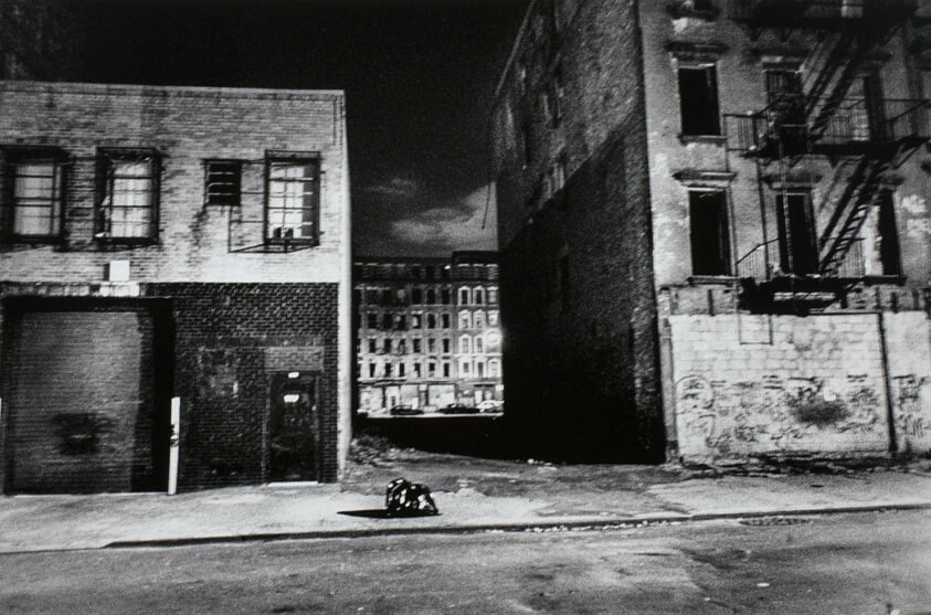 Landscape with Garbage Bag, 8th B + C 1/15