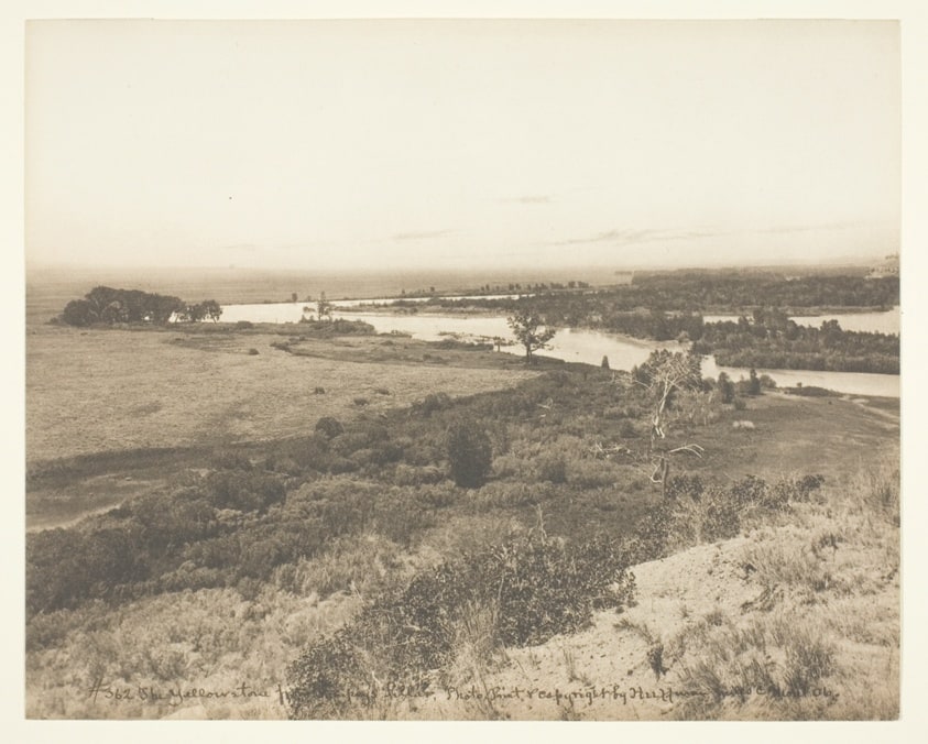 The Yellowstone from Pompey's Pillar