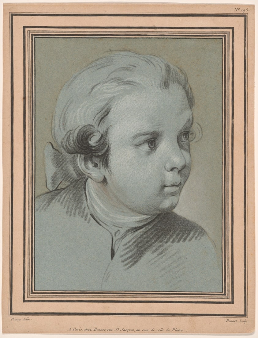 Head of a Young Boy Turned Three-Quarters to the Right