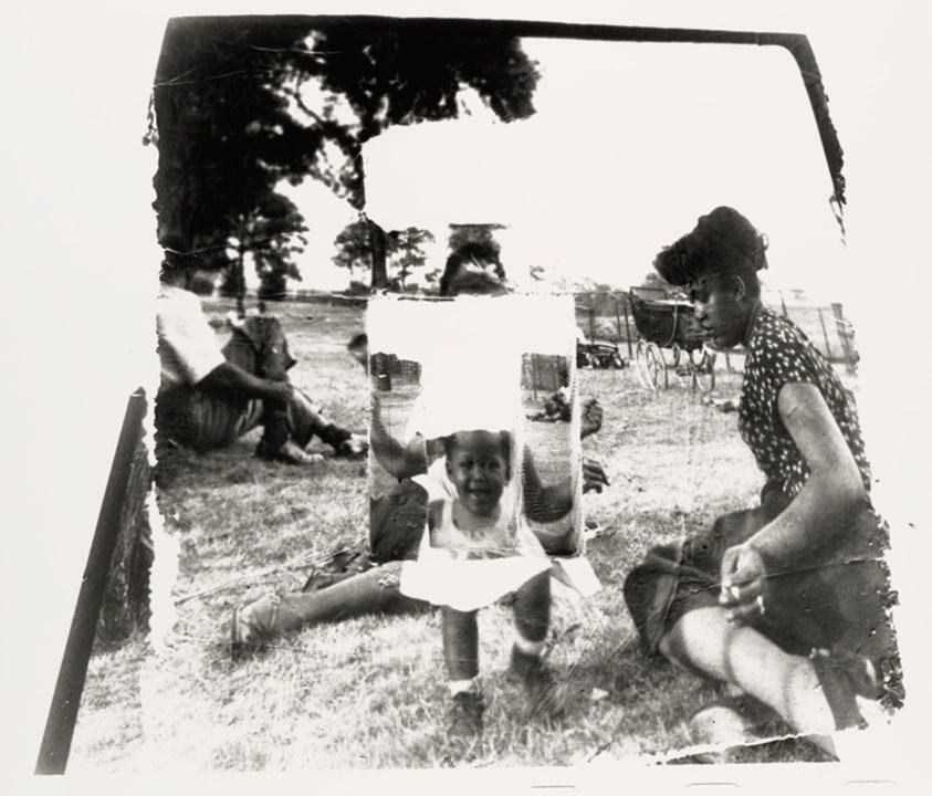 Untitled (Laure and Mother in Crotona Park)