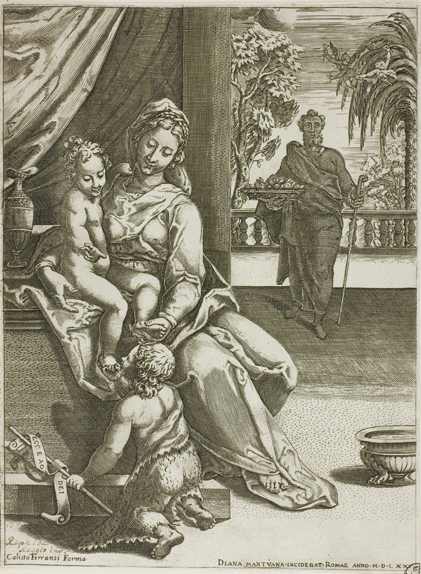 Virgin and Child with Saint John