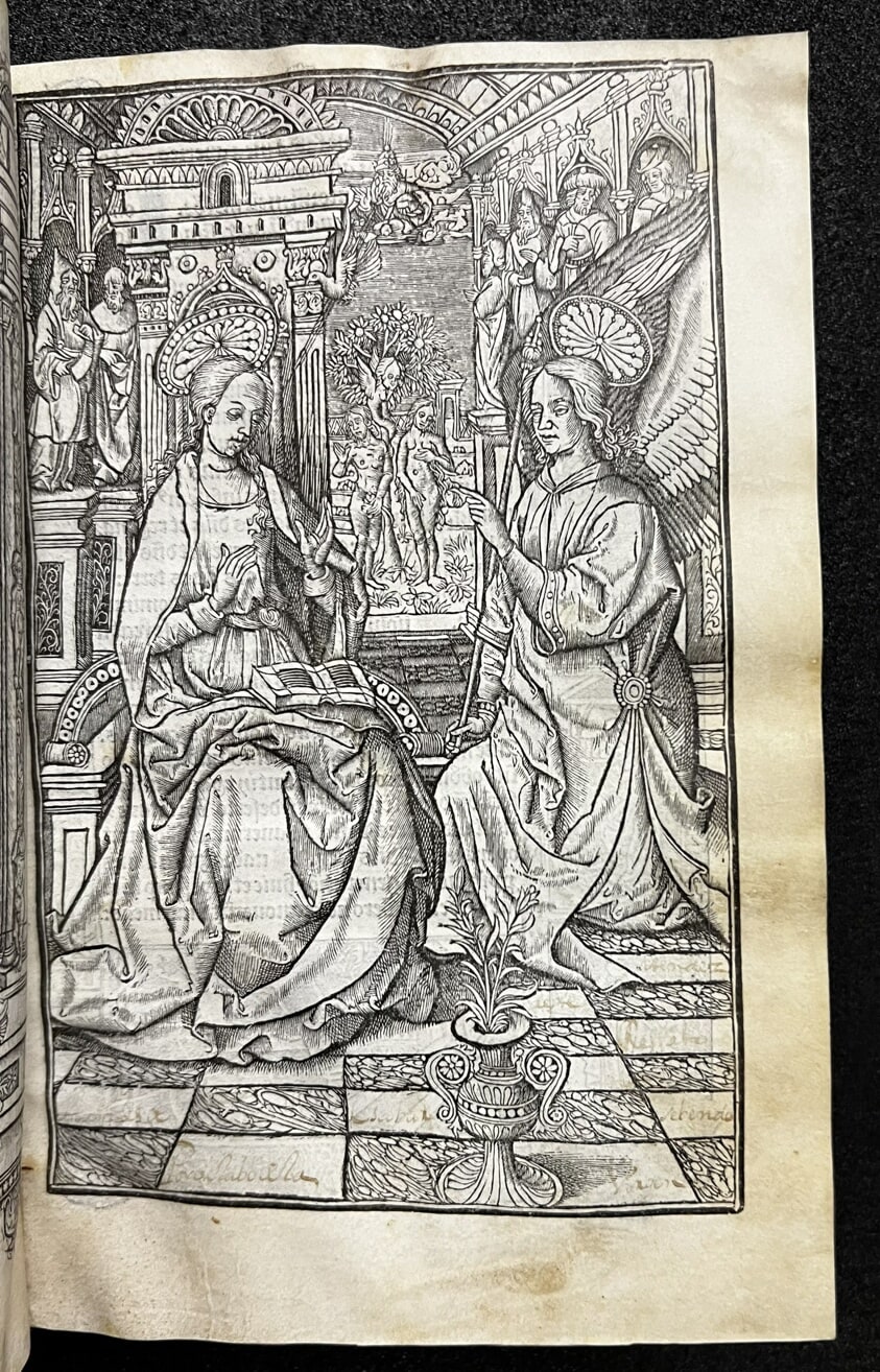Book of Hours, use of Rome (Heures a lusaige de Romme)