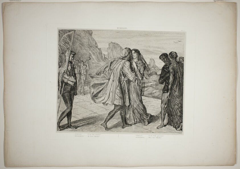 O My Fair Warrior!, plate five from Othello
