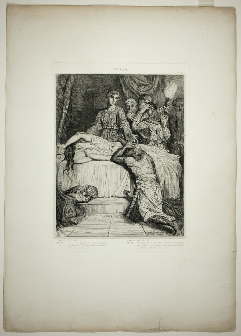 Oh! Oh! Oh!, plate fourteen from Othello