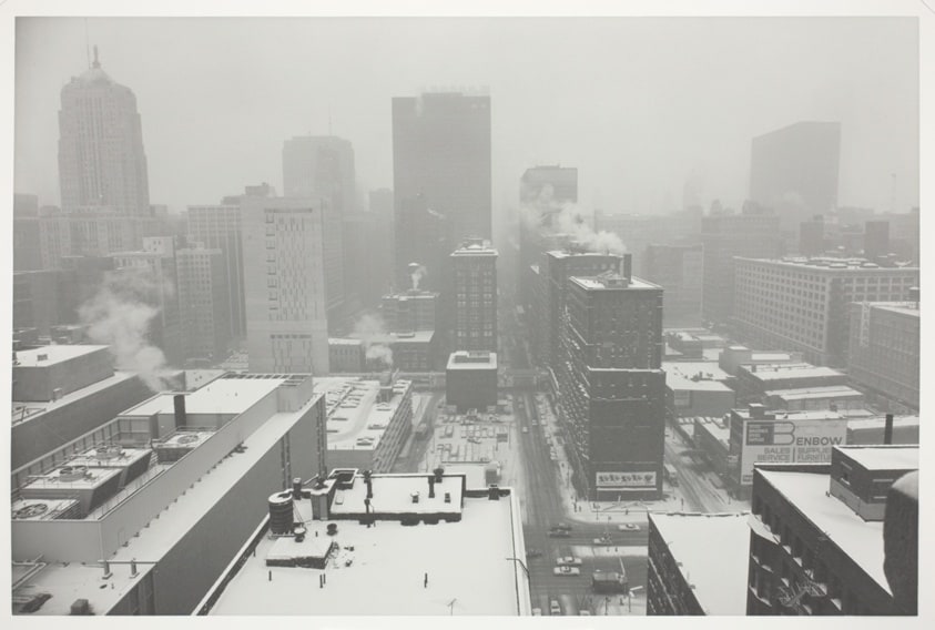 Snow in Downtown