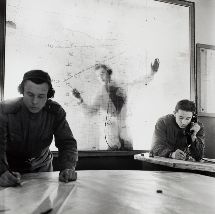 Military Officers at the Command Post