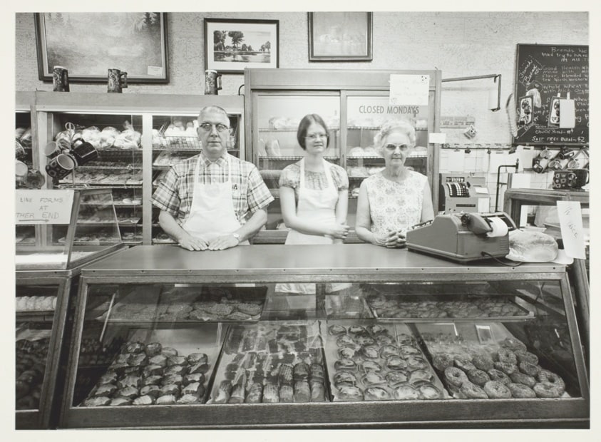 Clerks in Schnebelt's Bakery