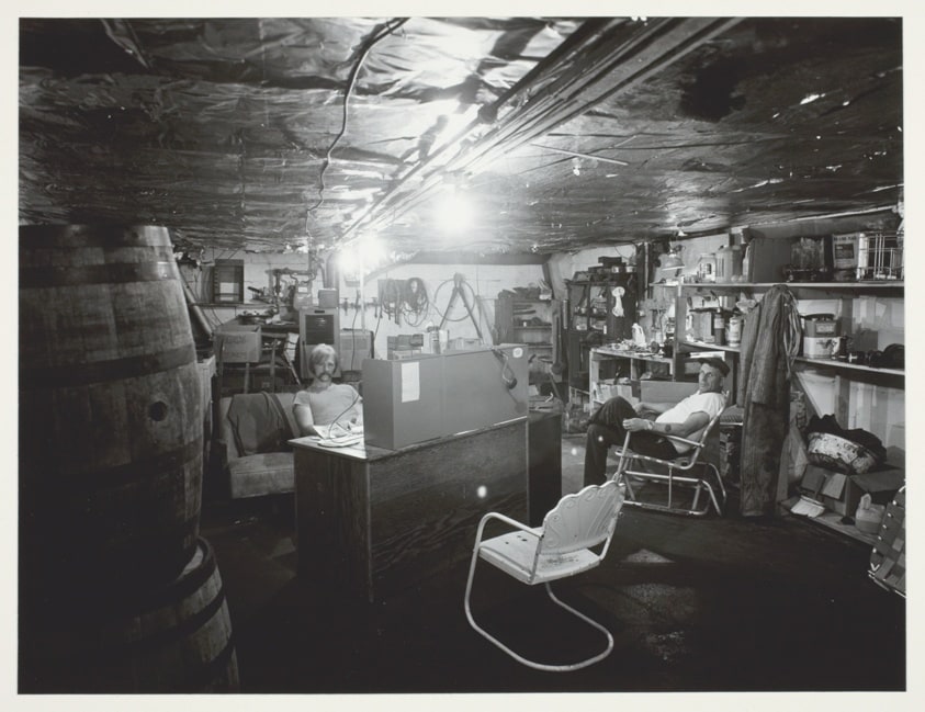 The Basement of Wagner's Cider Mill
