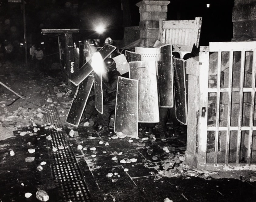 Kyoto University, May 1, 1969, from the series "University Struggle Towards ANPO"