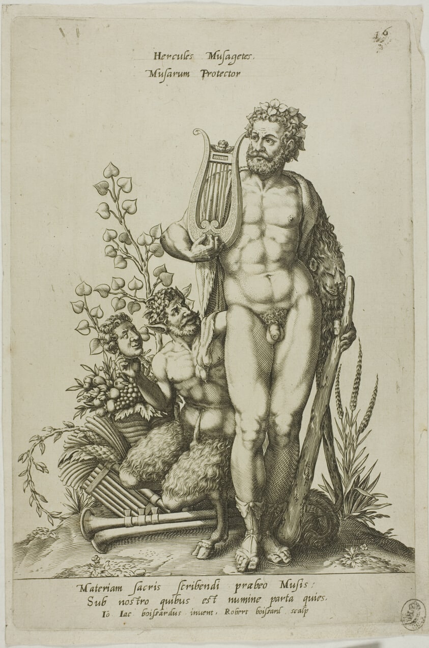 Hercules, plate 16 from Parnassus Biceps