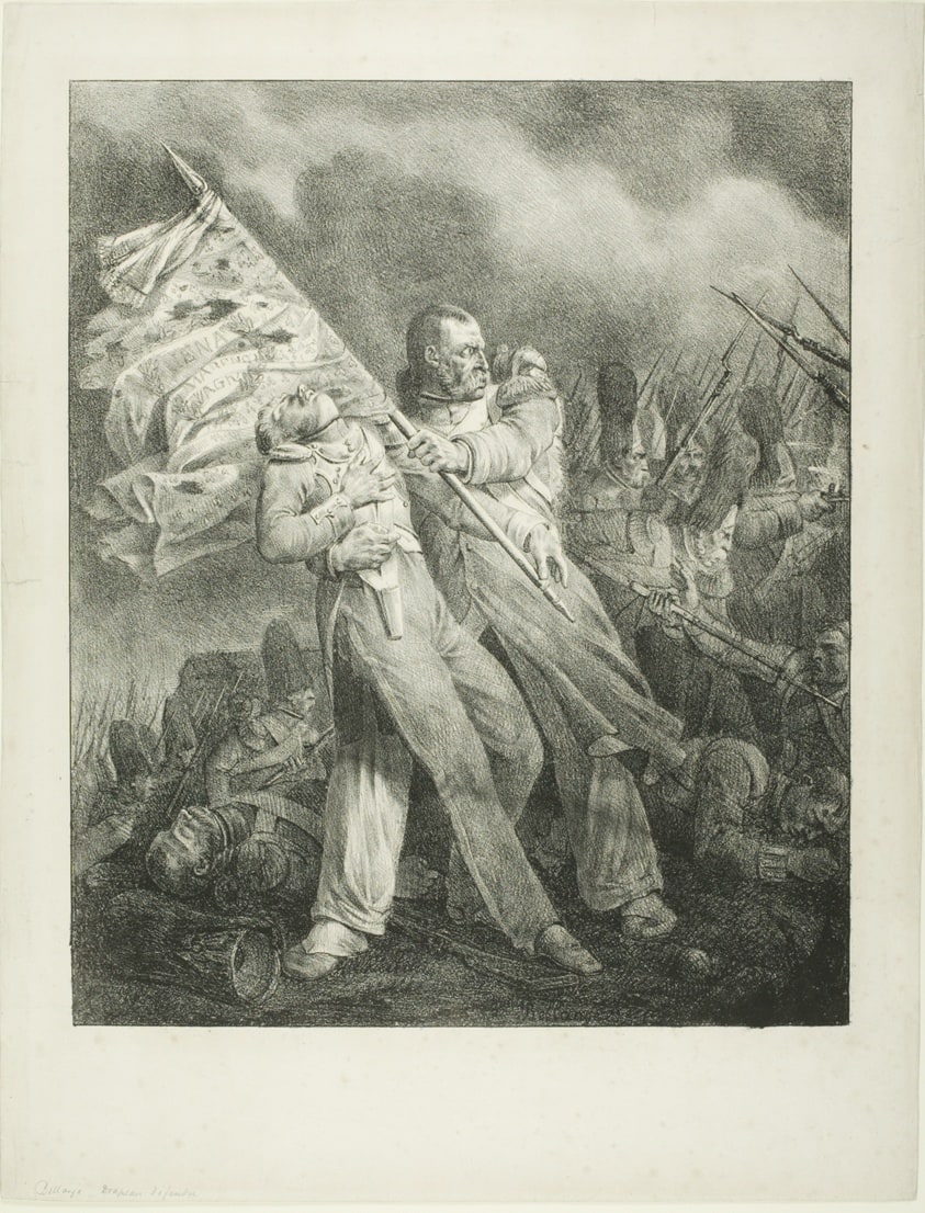 The Wounded Standard-Bearer