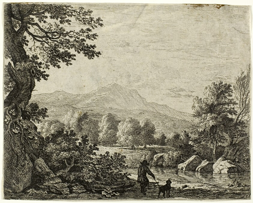 Man with a Dog