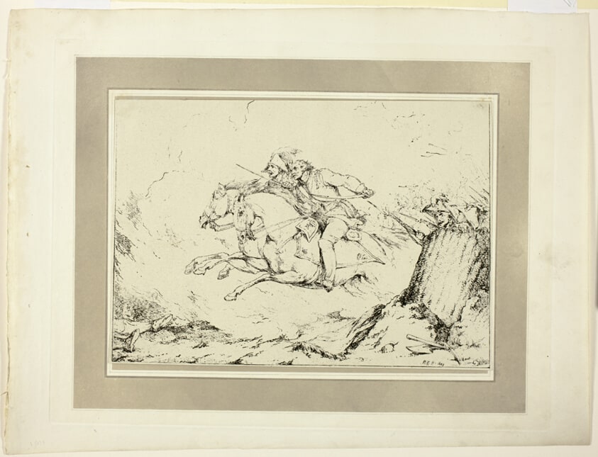 Charge, from the first issue of Specimens of Polyautography