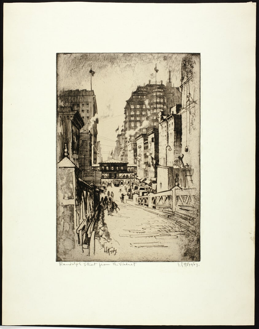 Randolph Street from the Viaduct