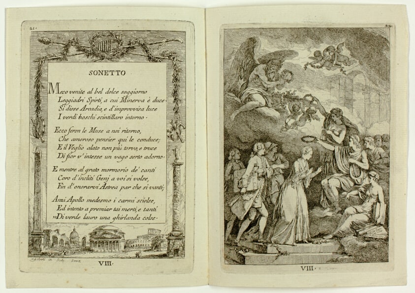 Plate 8, from Nella Venuta