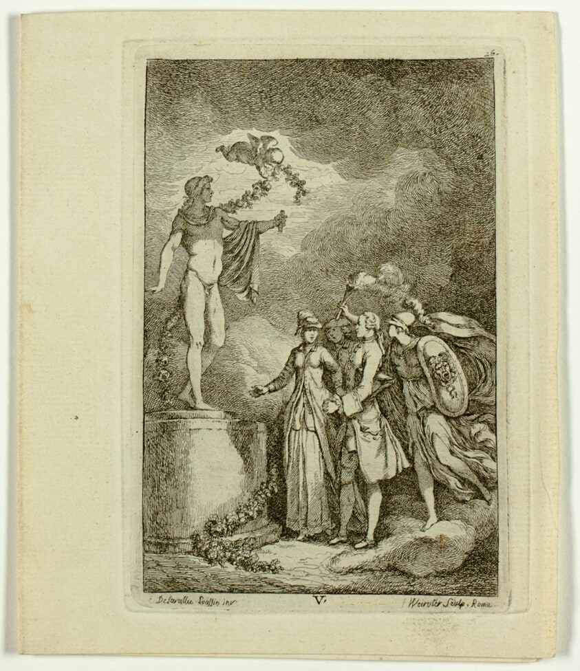 Plates 5-7, from Nella Venuta