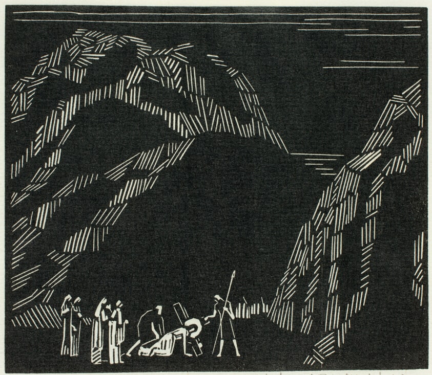 The Way of the Cross, Station III: Jesus Falls the First Time