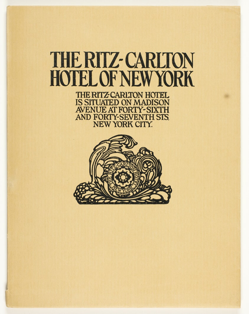 The Ritz-Carlton Hotel of New York