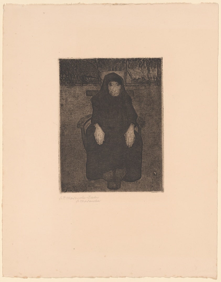 Seated Old Woman