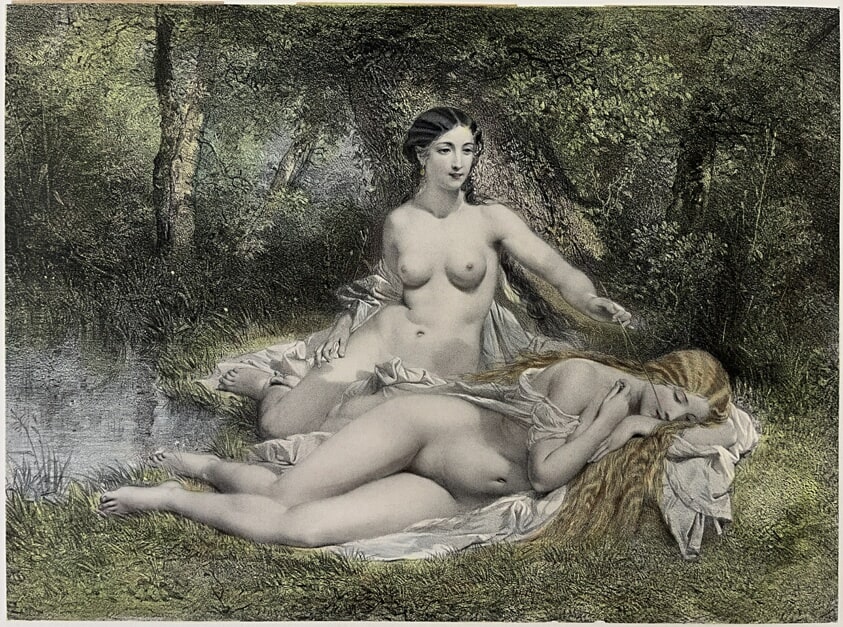 The Nap, from The Mysteries of the Woods