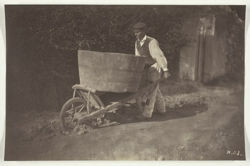 Male Peasant with Wheelbarrow