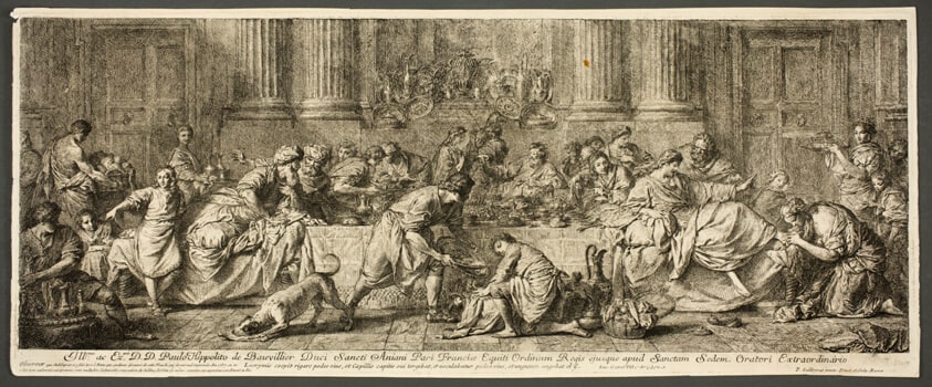 Mary Magdalene washing Jesus' Feet