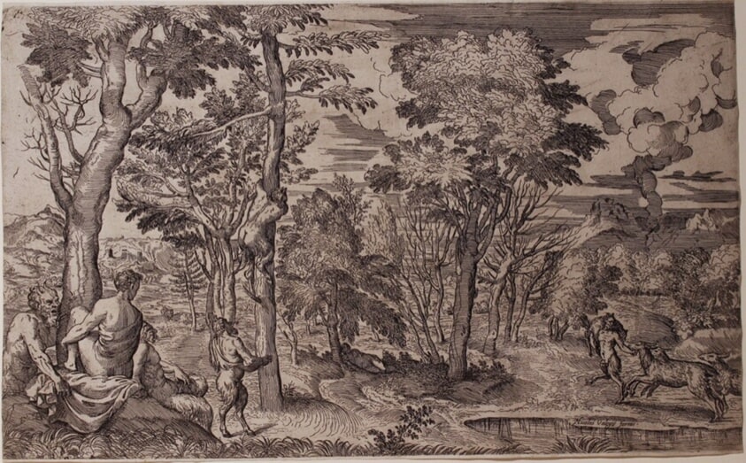 Satyrs and Nymphs in a Landscape