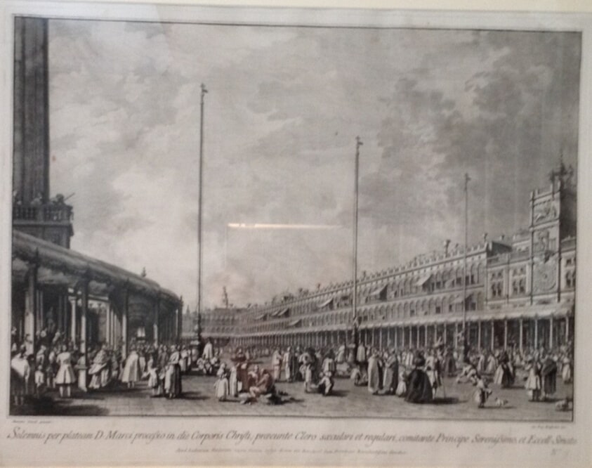 Procession on Corpus Domini Day in the Piazza San Marco, from The Twelve Processions of the Doge