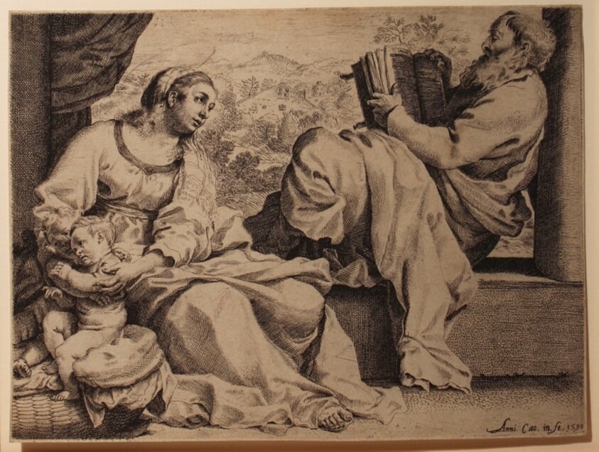 The Holy Family with Young St. John the Baptist