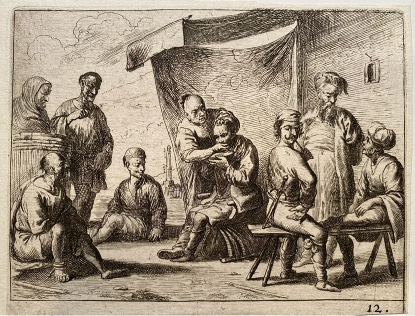 The Toothpuller, plate 12 from Views of Harbours
