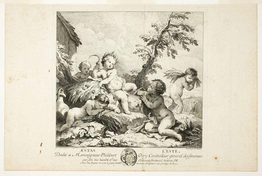 L'Ete (Summer, plate two from Le Quatre Saisons)