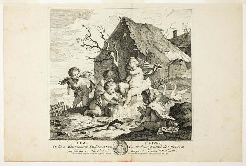 L'Hiver (Winter, plate four from Le Quatre Saisons)