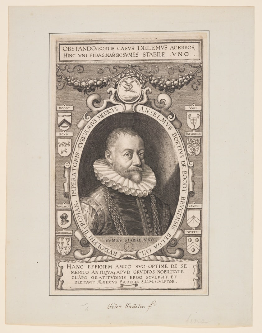 Anselm Boethius de Boodt, Physician to Rudolph II