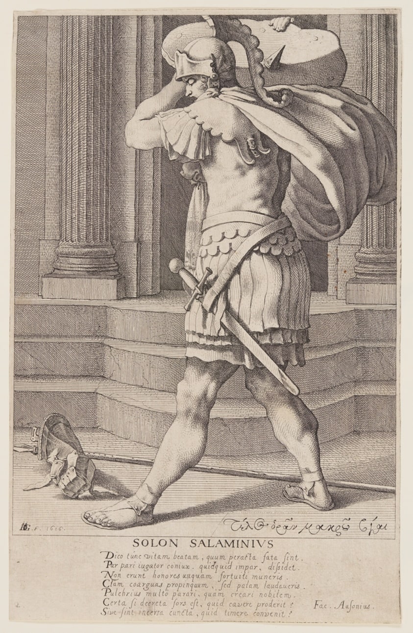Solon Salaminius, from Seven Wise Men of Greece