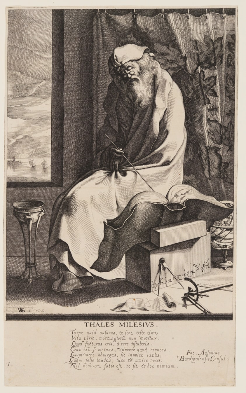 Thales Milesius, from Seven Wise Men of Greece