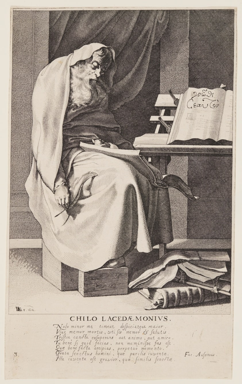 Chilo Lacedaemonius, from Seven Wise Men of Greece