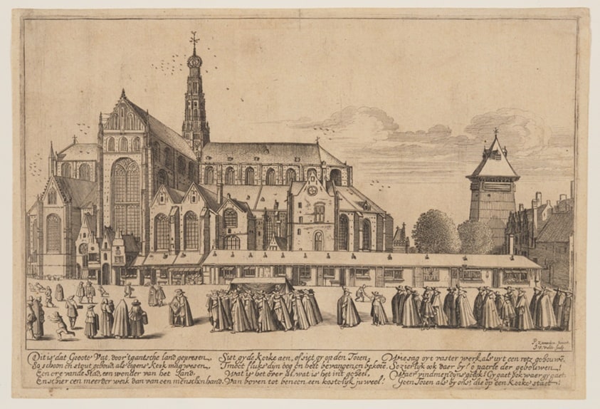 The Church of St Bavo in Haarlem
