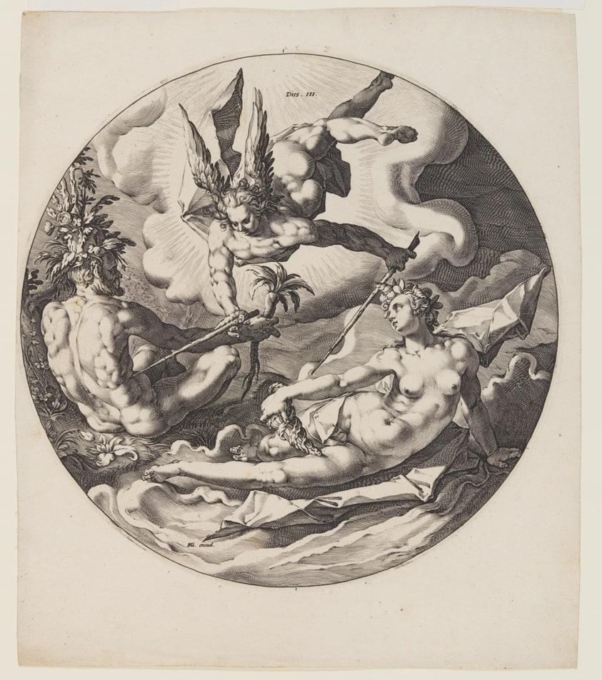 The Third Day, plate 4, from Creation of the World