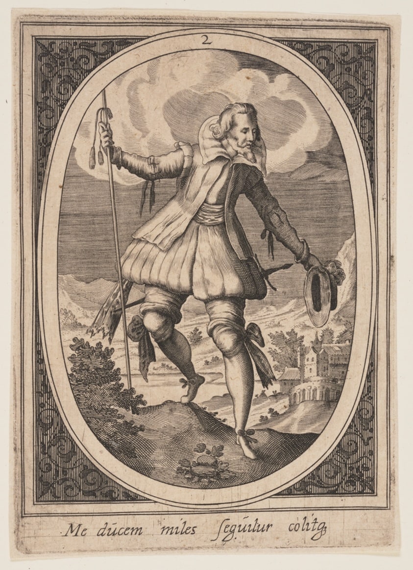 Plate 2 from Military Figures