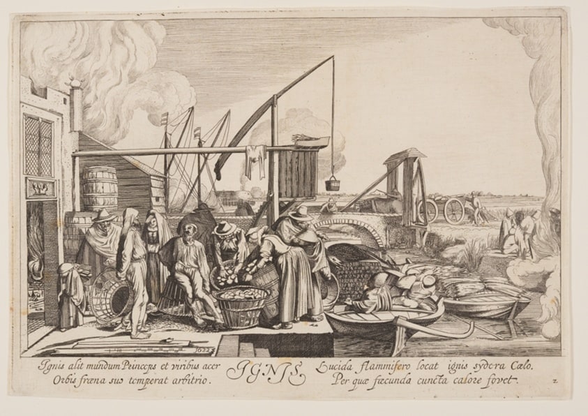 Fire, from The Four Elements