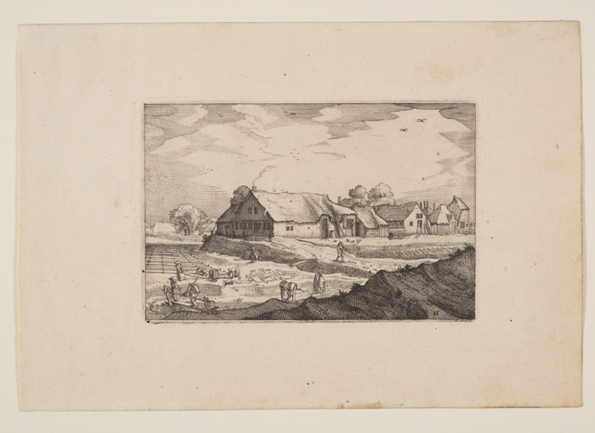 Farms and Bleaching-Fields, from Views in the Surroundings of Haarlem (Plaisante Plaetsen)