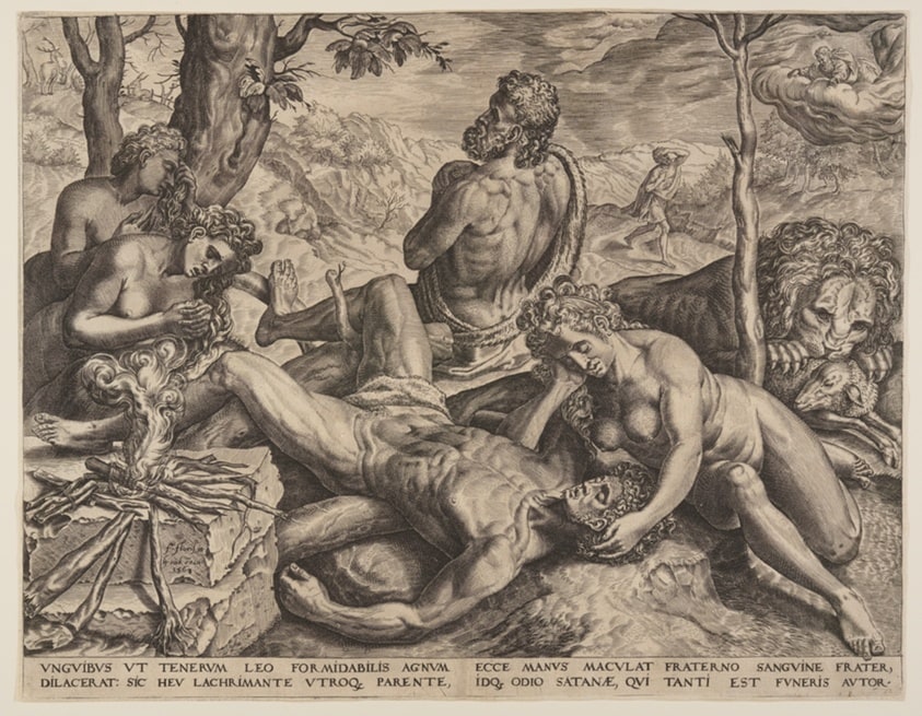 Adam and Eve Lamenting the Death of Abel