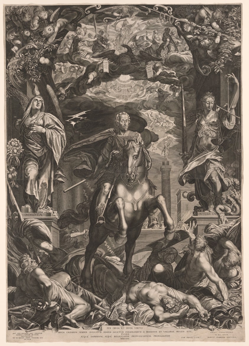 Emperor Ferdinand II on Horseback