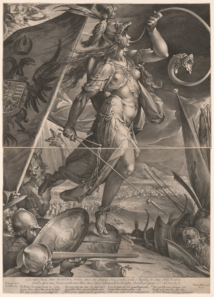 Bellona Leading the Imperial Armies