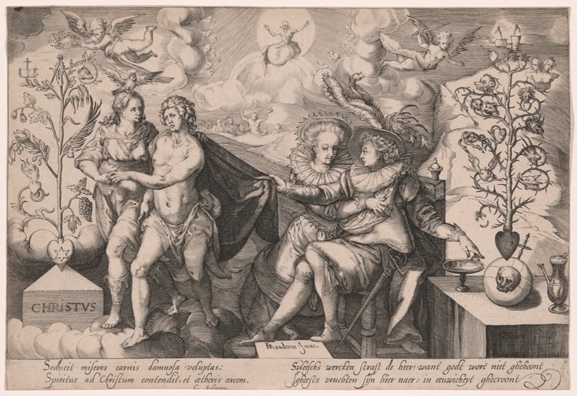 Allegory on the Good and the Corrupt Tree