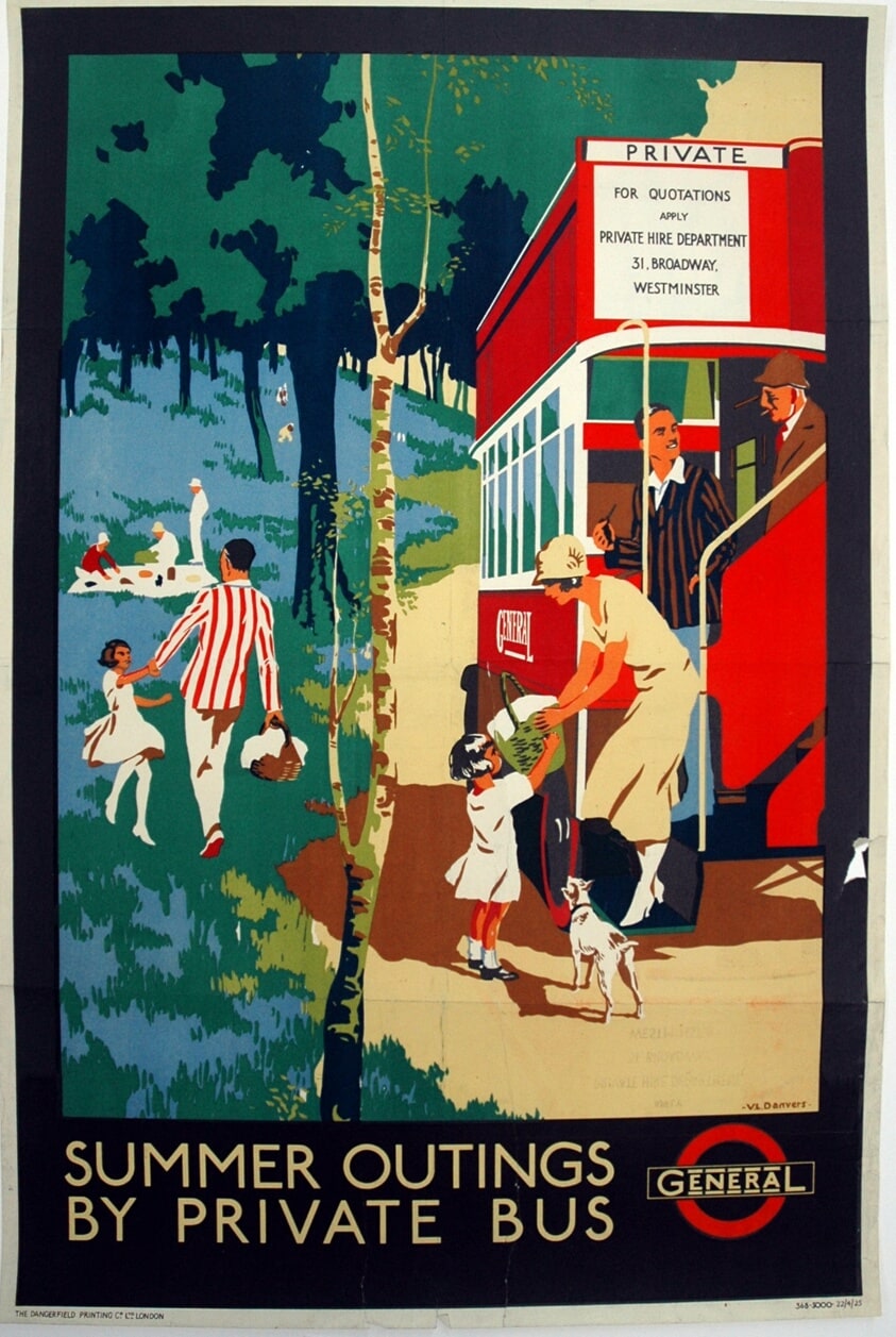 Summer Outings by Private Bus