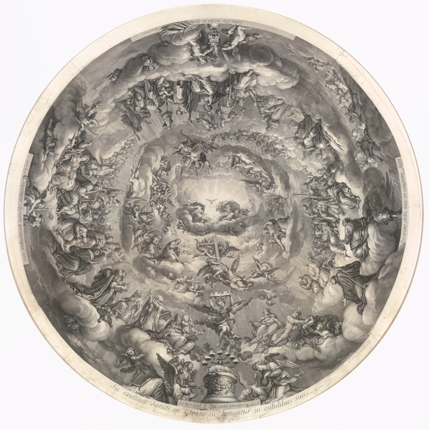 The Holy Trinity, Ceiling of the Church of Val-de-Grâce