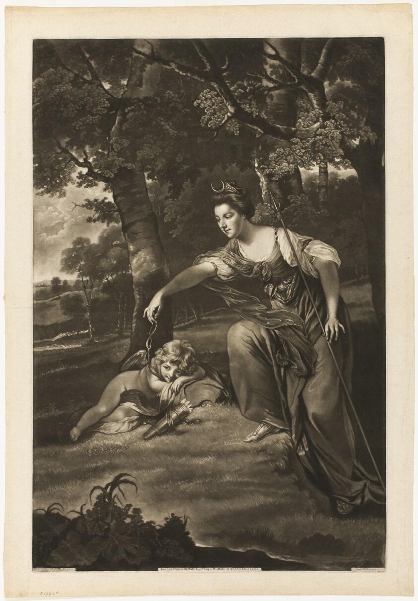 Elizabeth, Duchess of Manchester and Her Son